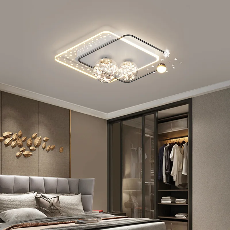 Baby Nursery Light Fixture - 2025 İskandinav Yıldızlı Gökyüzü Çocuk Tavan