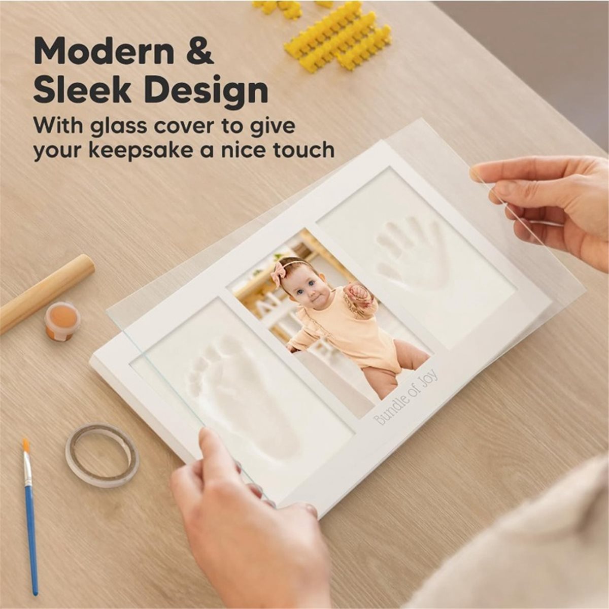 Y69A Bebek El İzi ve Ayak İzi  - Baby Nursery Frames incelemesi ve fiyatı